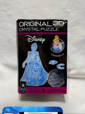 Disney Cinderella 3D Crystal Puzzle - Blue